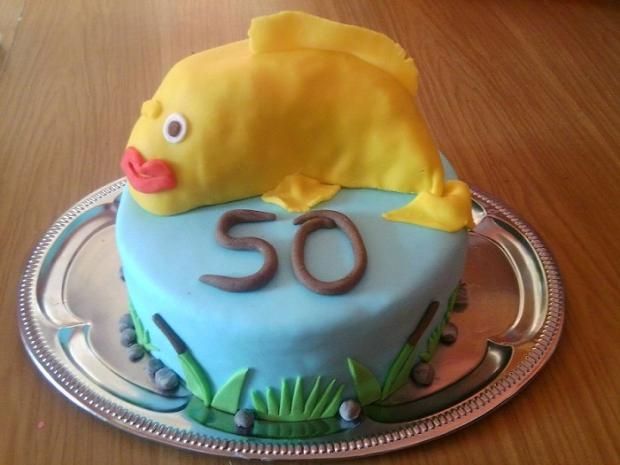 Zlatá rybka, torta, Narodeninové torty Zlatá rybka, torta, Narodeninové torty, Bazinka, 1