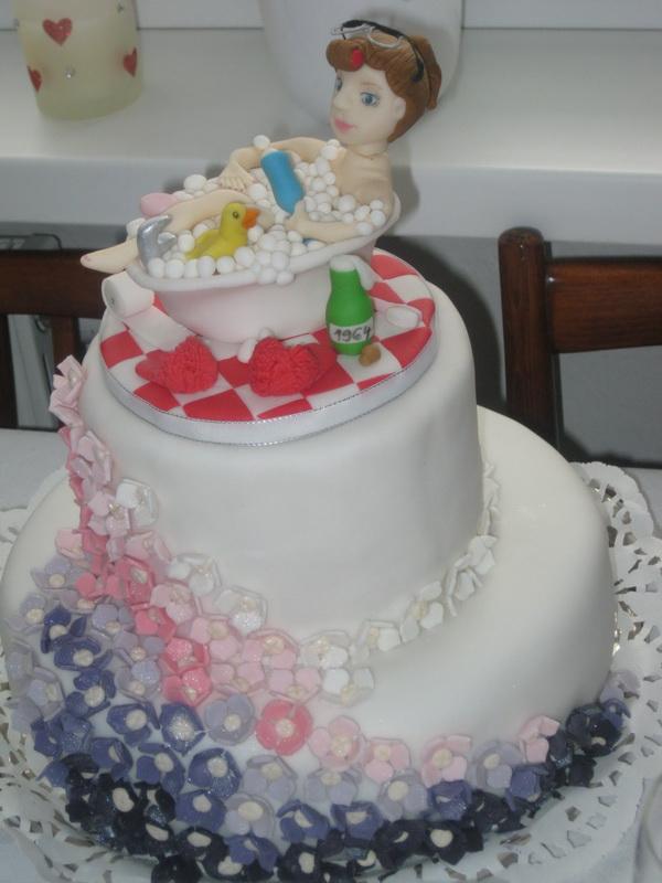 pre sestru na 2x25-ťku  aj s oddychovou vaňou, torta, Narodeninové torty, kolacik, 1