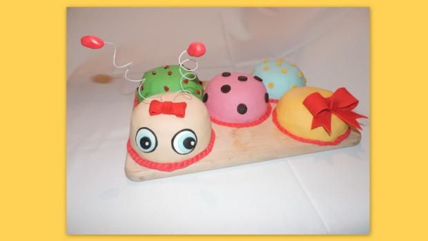 stonožka, torta, Torty so zvieratkami, luluhs, 1