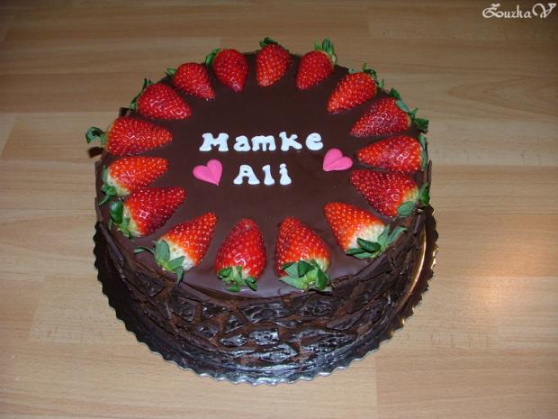 Čokoládová s jahodami, torta, Čokoládové torty Čokoládová s jahodami, torta, Čokoládové torty, ZuzkaV, 1