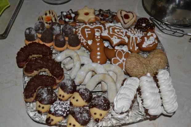 vianočné koláčiky 2013, torta, Vianočné torty, marsi, 1