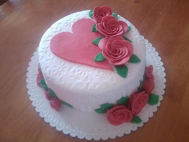 výročie svadby, torta, Svadobné torty, Bazinka, 1