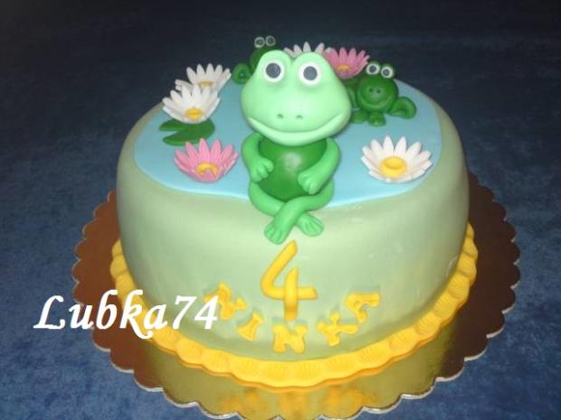Žabky, torta, Torty so zvieratkami Žabky, torta, Torty so zvieratkami, lubka74, 1