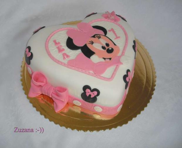 Minie :-), torta, Rozprávkové torty Minie :-), torta, Rozprávkové torty, bobka Zuzana, 1