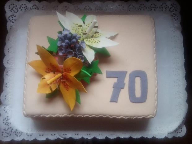 -70-, torta, Narodeninové torty -70-, torta, Narodeninové torty, Bazinka, 1