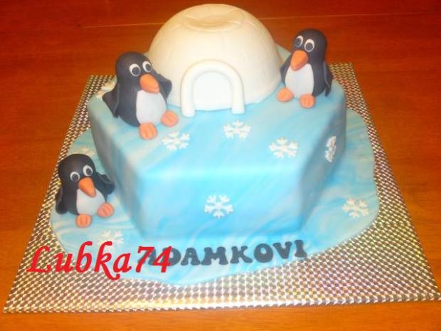 tučniaci, torta, Torty so zvieratkami tučniaci, torta, Torty so zvieratkami, lubka74, 1