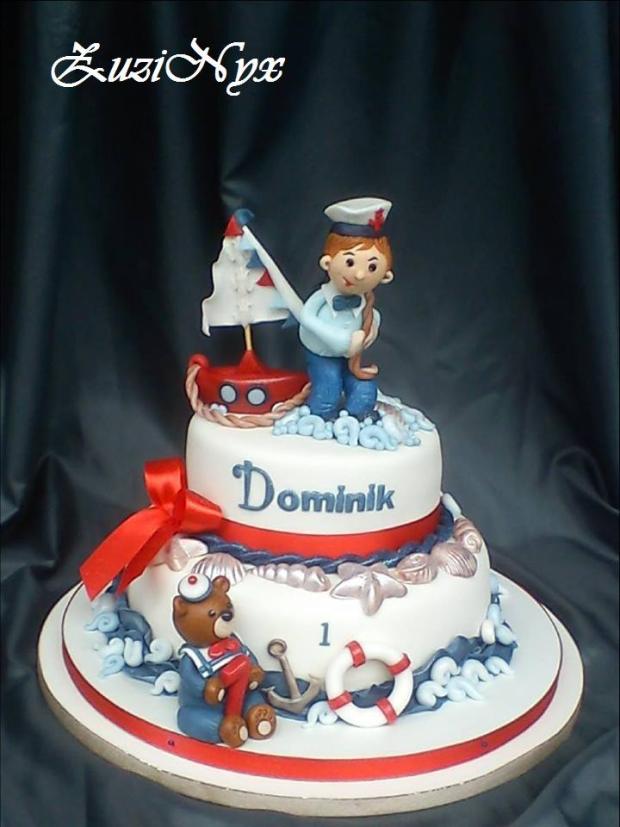 Pre malého námorníka, torta, Ostané torty pre deti Pre malého námorníka, torta, Ostané torty pre deti, ZuziNyx, 1
