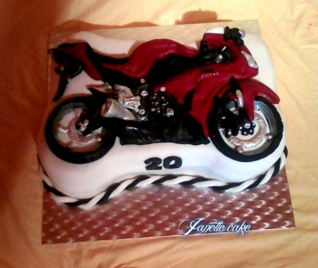 Motorka, torta, Narodeninové torty Motorka, torta, Narodeninové torty, janette0207, 1