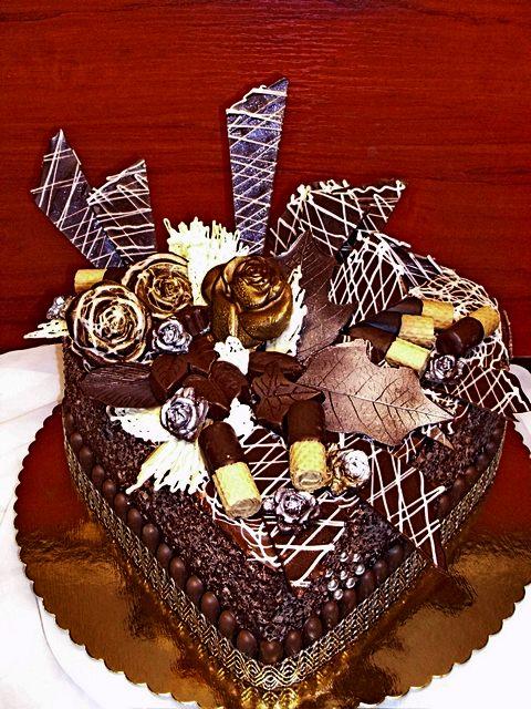 Netradičná narodeninová celá čokoládová, torta, Čokoládové torty Netradičná narodeninová celá čokoládová, torta, Čokoládové torty, darma35, 1