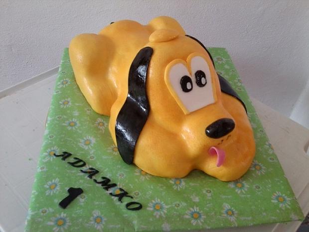 Pluto, torta, Torty so zvieratkami, Bazinka, 1