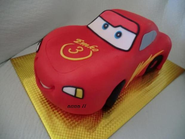 McQueen, torta, Torty autíčka, vláčiky, anna11, 1