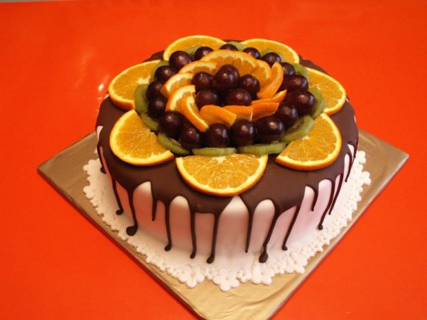 torta s ovocím, torta, Narodeninové torty torta s ovocím, torta, Narodeninové torty, alapk, 1