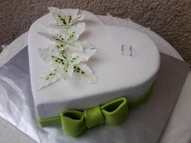 svadobná, torta, Svadobné torty, Bazinka, 1