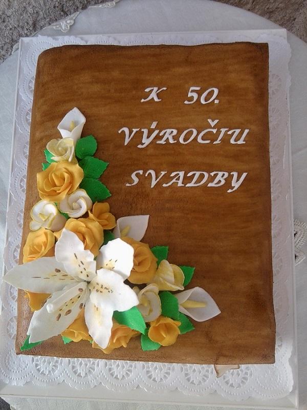 výročie svadby, torta, Svadobné torty výročie svadby, torta, Svadobné torty, Bazinka, 1