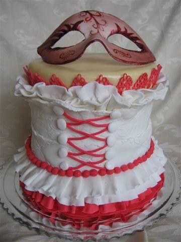 Do tomboly na maškarný ples, torta, Netradičné torty Do tomboly na maškarný ples, torta, Netradičné torty, lienkaS, 1