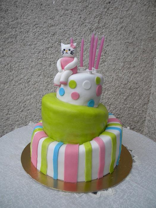 Hello Kitty, torta, Torty pre dievčatá, Bazinka, 1