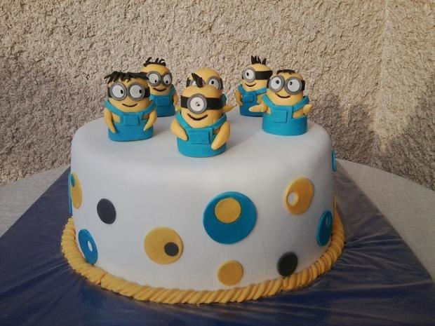 Minions, torta, Rozprávkové torty, Bazinka, 1