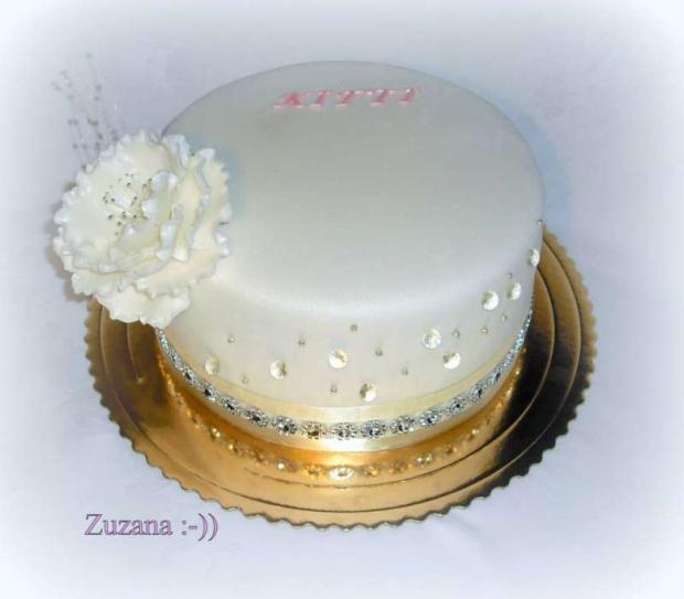 jedlé diamanty , torta, Narodeninové torty jedlé diamanty , torta, Narodeninové torty, bobka Zuzana, 1