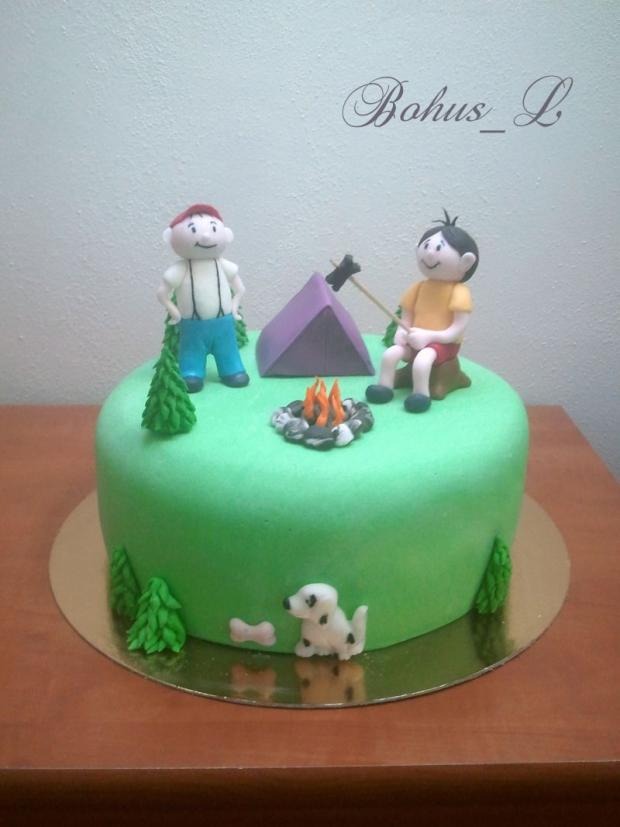 Lolek a Bolek, torta, Rozprávkové torty, Bohus_L, 1