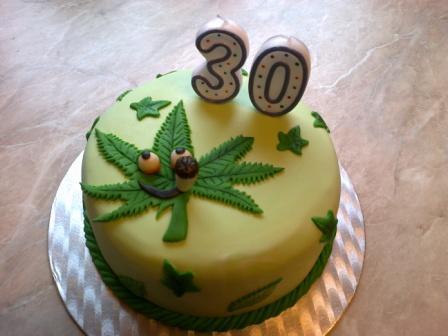 Marihuana, torta, Narodeninové torty, nikita.n, 1