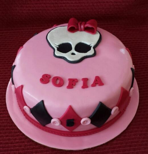 Monster High , torta, Narodeninové torty, kvetka22, 1