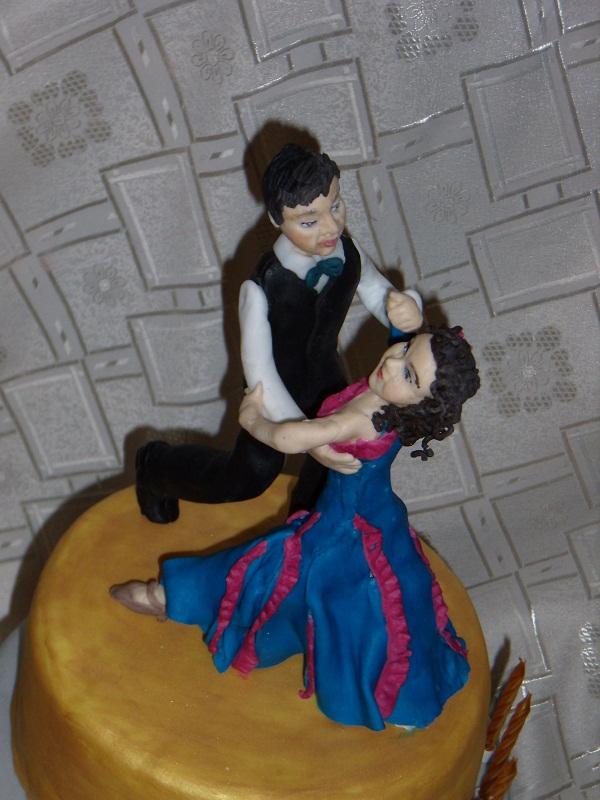 detail tanečníkov, torta, Ozdoby na torty detail tanečníkov, torta, Ozdoby na torty, mariaJ, 1