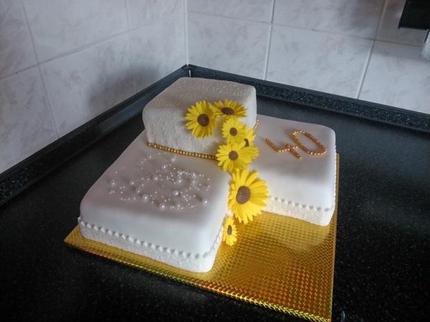 na 40-tku, torta, Narodeninové torty, machuliena, 1