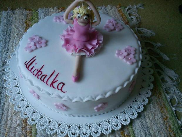 Baletka, torta, Torty pre dievčatá, danka2304, 1