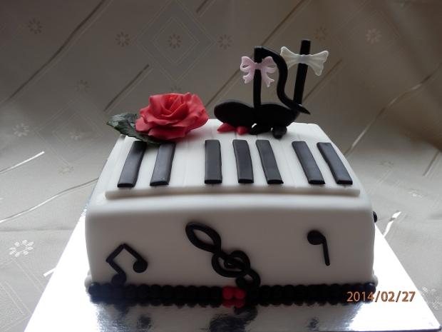 Hudební, torta, Netradičné torty, Milinka, 1