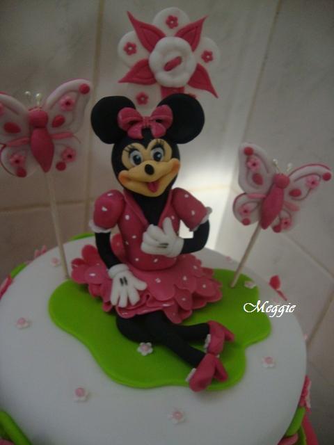 Minnie, torta, Ozdoby na torty, Meggie, 1