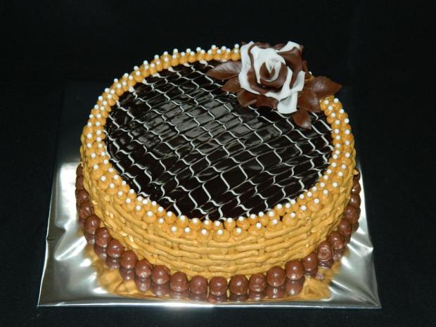 karamelka, torta, Čokoládové torty, livushka, 1