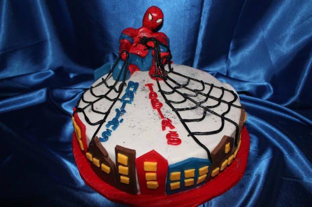 Spiderman2, torta, Ostané torty pre deti, SweetSugarPlum, 1
