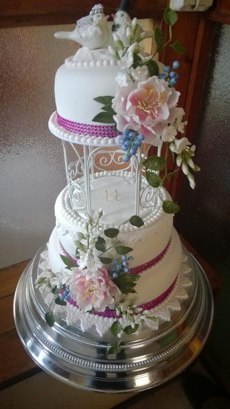 Z holubkami, torta, Svadobné torty Z holubkami, torta, Svadobné torty, elenes, 1