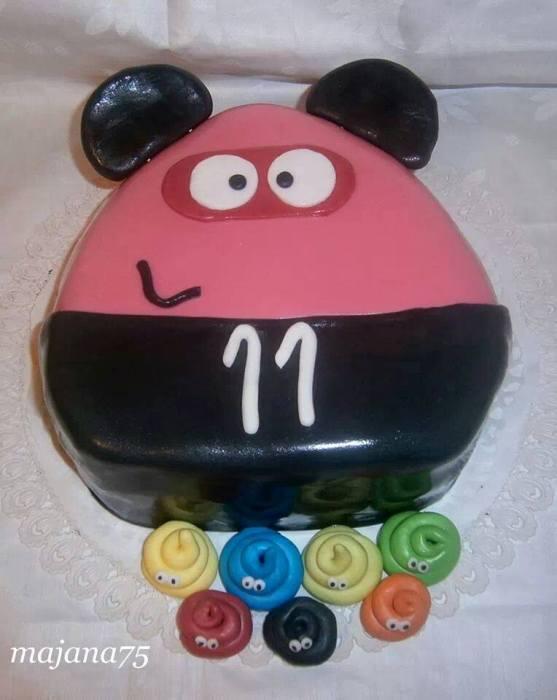 pou, torta, Ostané torty pre deti pou, torta, Ostané torty pre deti, majana75, 1