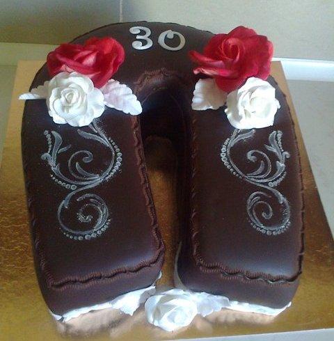 Podkova na 30-ku , torta, Narodeninové torty, elma12, 1