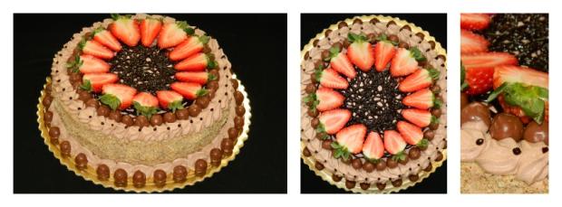 coko s jahodkami, torta, Čokoládové torty, livushka, 1