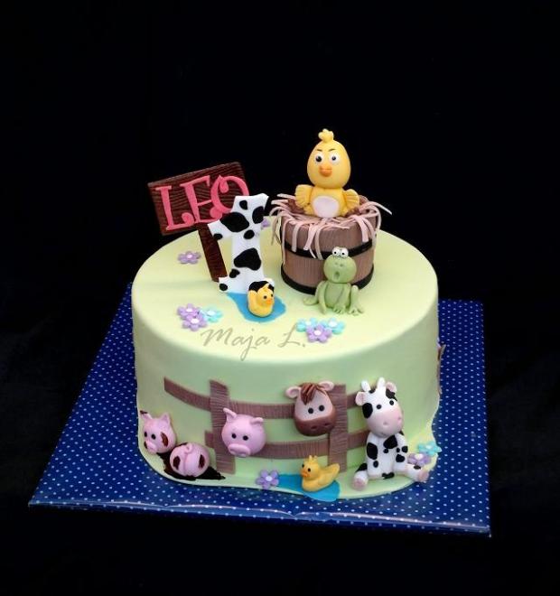 farma, torta, Torty so zvieratkami farma, torta, Torty so zvieratkami, mayaL30, 1