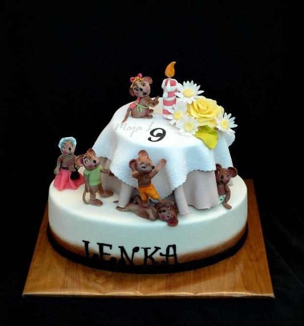 myšky, torta, Narodeninové torty myšky, torta, Narodeninové torty, mayaL30, 1