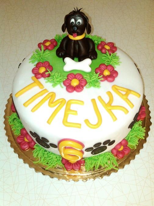 so psíkom, torta, Torty so zvieratkami, jarmila75, 1