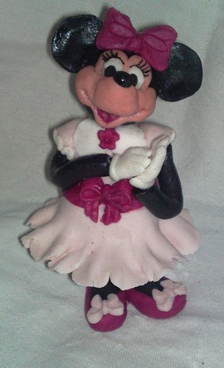 Myška Minnie.../2./, torta, Ozdoby na torty Myška Minnie.../2./, torta, Ozdoby na torty, Mariolka, 1