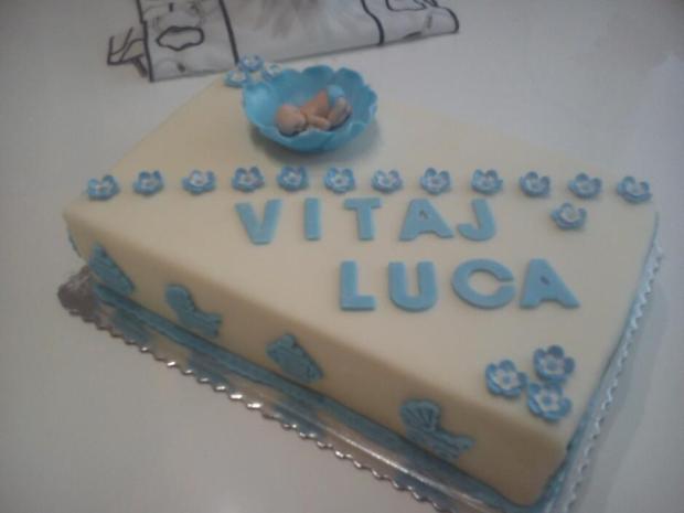Krstiny .-), torta, Torty na krstiny, TinkyCake, 1