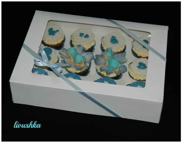 muffinky na krst...ako darček, torta, Torty na krstiny, livushka, 1