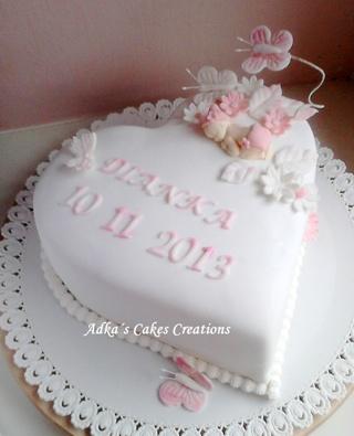 Krstinová , torta, Torty na krstiny Krstinová , torta, Torty na krstiny, Domček pod hradom, 1