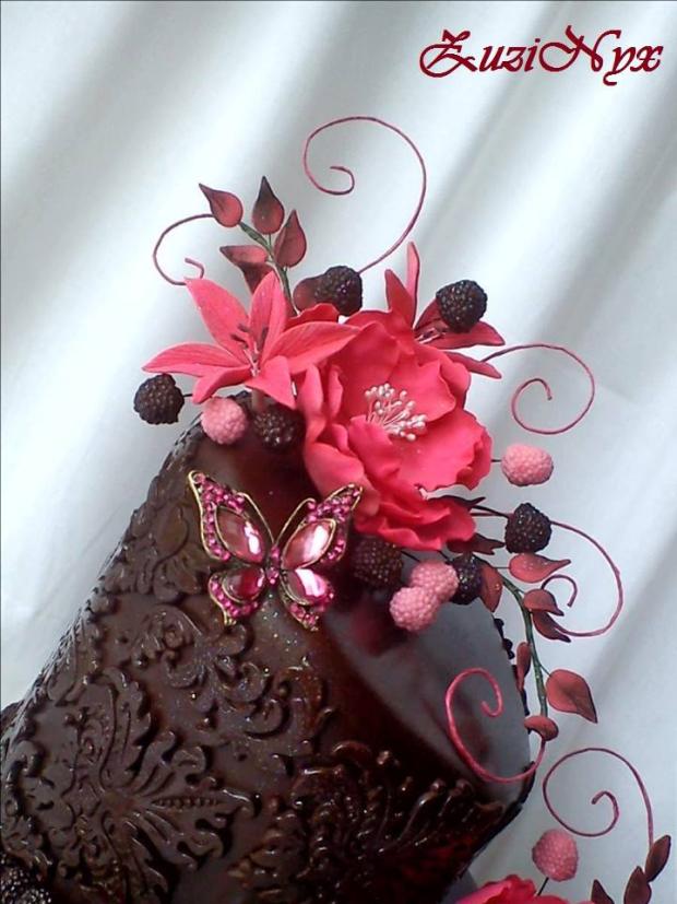 "krivá" detail, torta, Narodeninové torty, ZuziNyx, 1