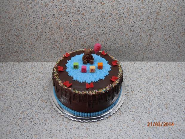 čokoládová s medvedíkom, torta, Čokoládové torty, nmiriam, 1
