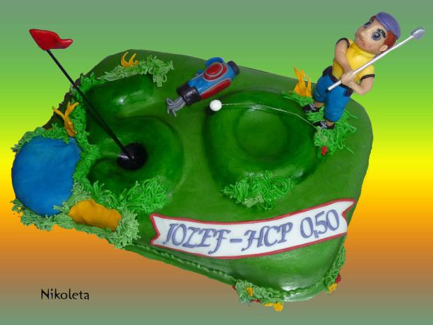 golfistovi, torta, Narodeninové torty golfistovi, torta, Narodeninové torty, Nikoleta, 1