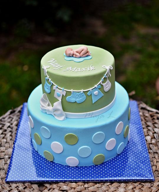 modrozelena, torta, Torty na krstiny modrozelena, torta, Torty na krstiny, mayaL30, 1