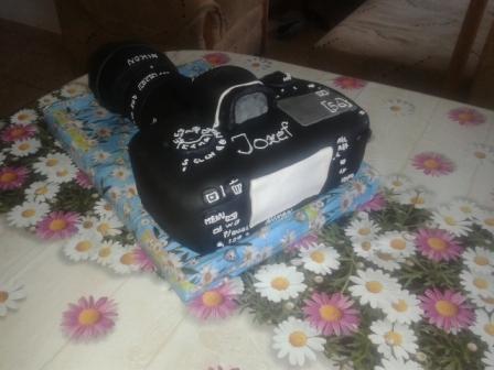 Fotoaparat iny pohlad, torta, Narodeninové torty, majasz, 1