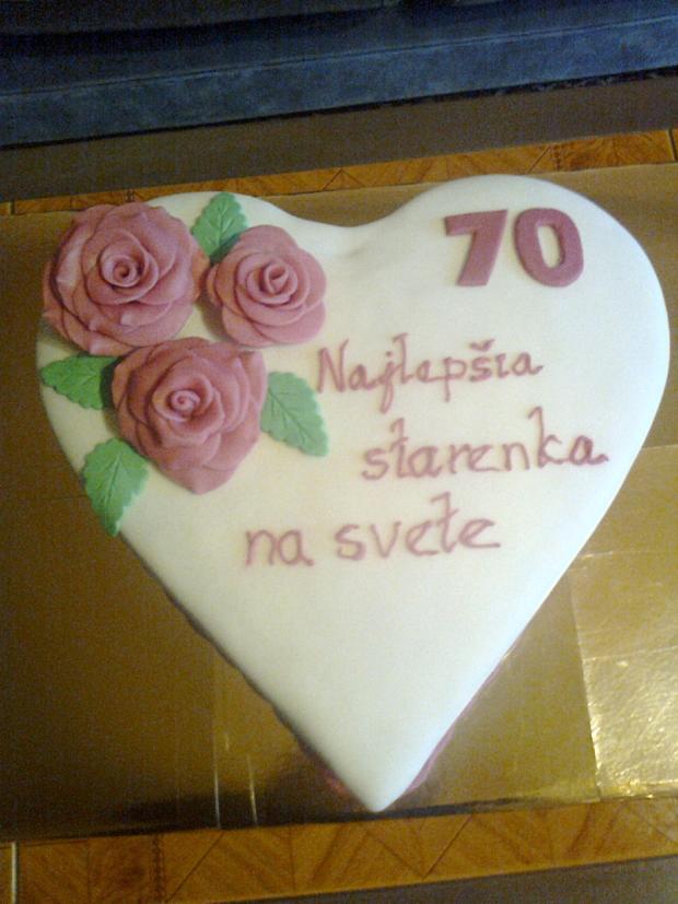 na želanie k 70-ke, torta, Narodeninové torty, mariam, 1