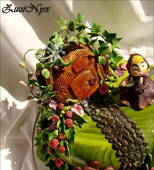 Detail, torta, Rozprávkové torty, ZuziNyx, 1